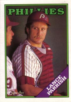 1988 O-Pee-Chee Baseball Cards 095      Lance Parrish